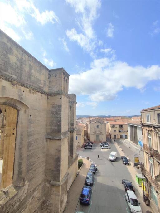 Le St Just : Hypercentre, Vue Imprenable Sur La Cathedrale Apartment Narbonne Exterior photo